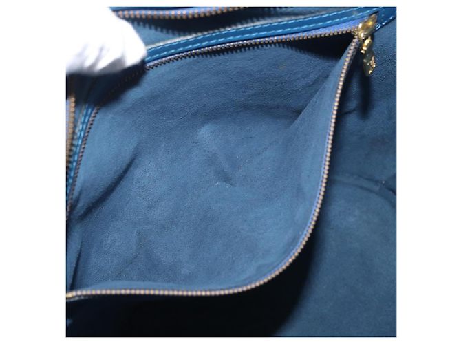 LOUIS VUITTON Borsa a Spalla Epi Saint Jacques Blu M52275 LV Auth ka2040 - vista 21