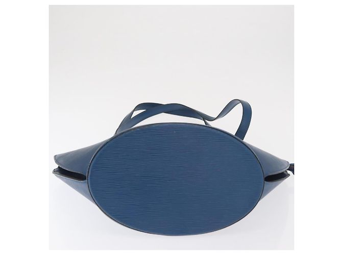 LOUIS VUITTON Borsa a Spalla Epi Saint Jacques Blu M52275 LV Auth ka2040 - vista 5