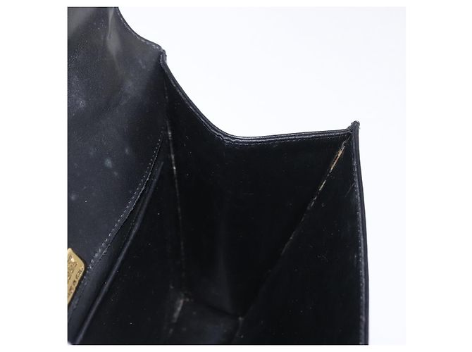 BALLY Borsa a Spalla in Pelle Nera e Oro Auth bs33000 Nero D'oro - vista 20