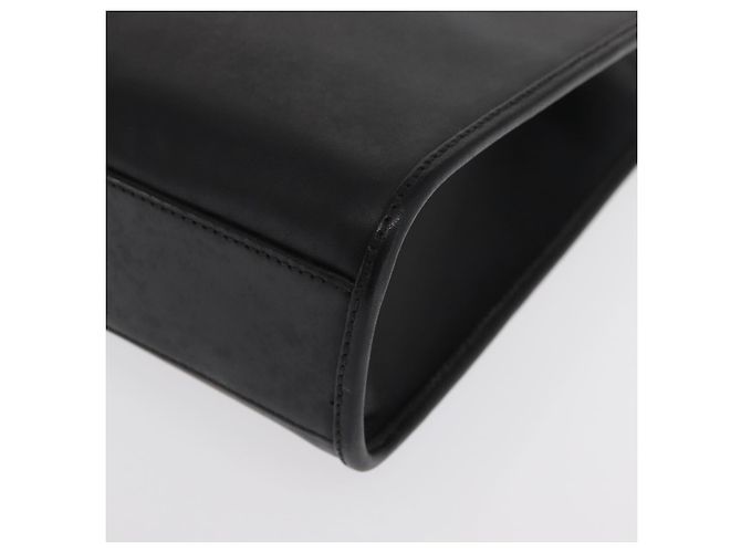 Borsa a mano GUCCI Jackie in pelle nera argento 002 1065 Auth ep13198 Nero - vista 14