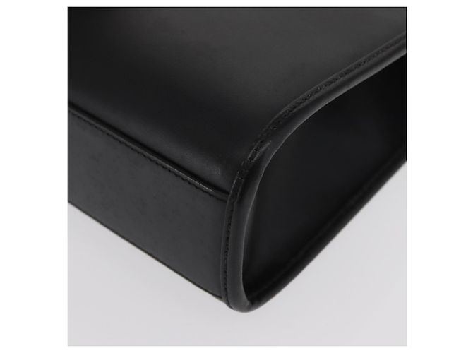 Borsa a mano GUCCI Jackie in pelle nera argento 002 1065 Auth ep13198 Nero - vista 16