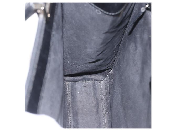 Borsa a mano GUCCI Jackie in pelle nera argento 002 1065 Auth ep13198 Nero - vista 19