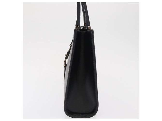 Borsa a mano GUCCI Jackie in pelle nera argento 002 1065 Auth ep13198 Nero - vista 3