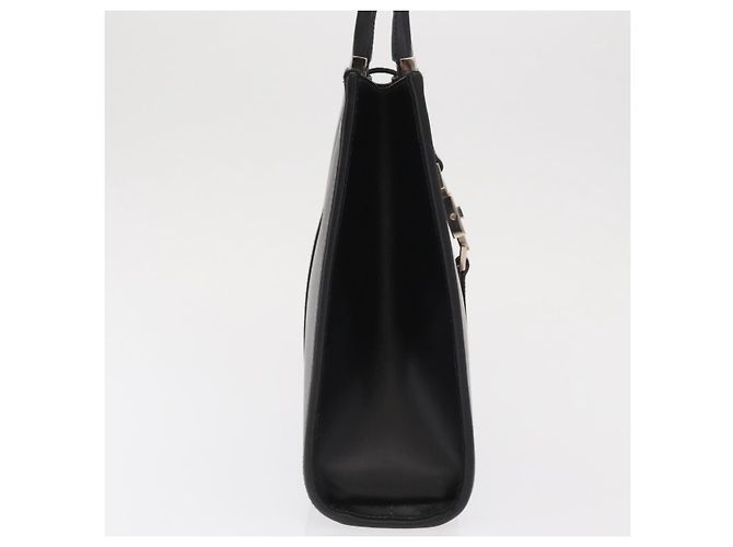 Borsa a mano GUCCI Jackie in pelle nera argento 002 1065 Auth ep13198 Nero - vista 4