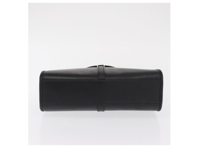 Borsa a mano GUCCI Jackie in pelle nera argento 002 1065 Auth ep13198 Nero - vista 5