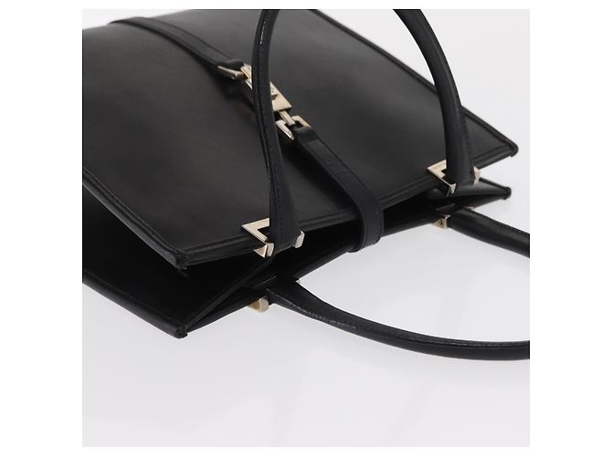 Borsa a mano GUCCI Jackie in pelle nera argento 002 1065 Auth ep13198 Nero - vista 6