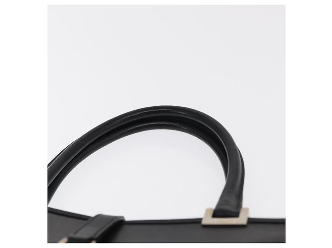 Borsa a mano GUCCI Jackie in pelle nera argento 002 1065 Auth ep13198 Nero - vista 8