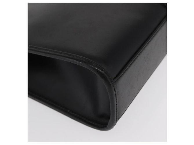 Borsa a mano GUCCI Jackie in pelle nera argento 002 1065 Auth ep13198 Nero - vista 9