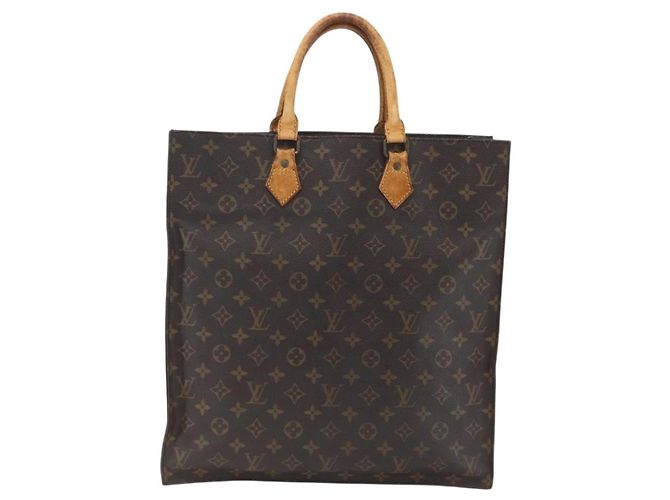 LOUIS VUITTON Borsa Sac Plat Monogram M51140 LV Auth hk3418 Monogramma - vista 13