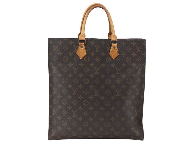 LOUIS VUITTON Borsa Sac Plat Monogram M51140 LV Auth hk3418 Monogramma - vista 2