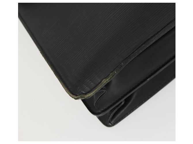 LOUIS VUITTON Cartella Consulente Epi Nera M54422 LV Auth BA10153 Nero - vista 15