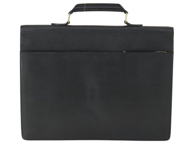 LOUIS VUITTON Cartella Consulente Epi Nera M54422 LV Auth BA10153 Nero - vista 2