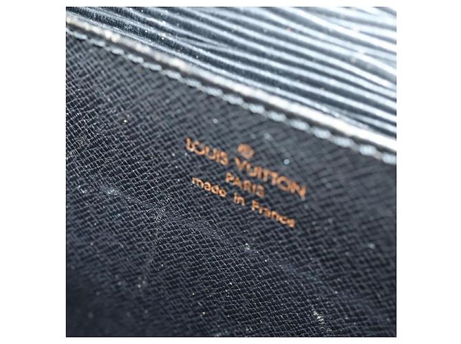 LOUIS VUITTON Cartella Consulente Epi Nera M54422 LV Auth BA10153 Nero - vista 23
