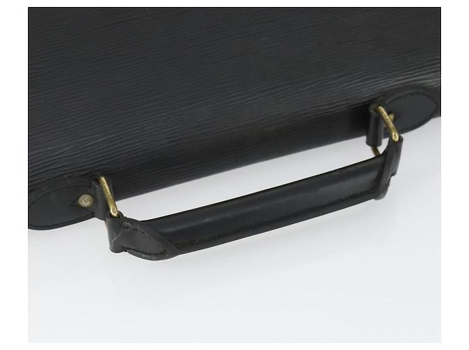 LOUIS VUITTON Cartella Consulente Epi Nera M54422 LV Auth BA10153 Nero - vista 7