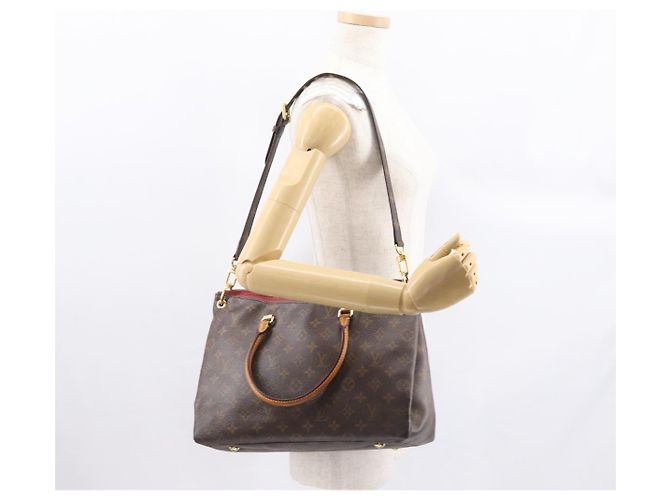 LOUIS VUITTON Bolso de Mano Monogram Pallas 2way M41633 LV Auth 165406A Monograma - vista 26
