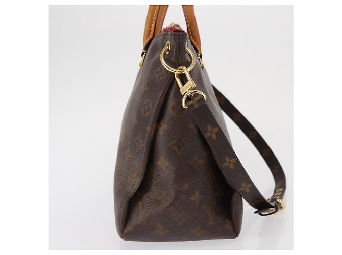LOUIS VUITTON Bolso de Mano Monogram Pallas 2way M41633 LV Auth 165406A Monograma - vista 4