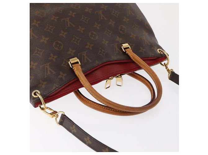 LOUIS VUITTON Bolso de Mano Monogram Pallas 2way M41633 LV Auth 165406A Monograma - vista 6