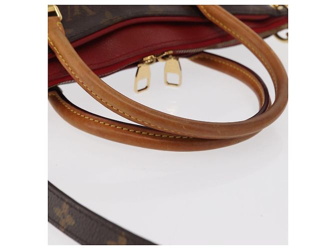 LOUIS VUITTON Bolso de Mano Monogram Pallas 2way M41633 LV Auth 165406A Monograma - vista 7