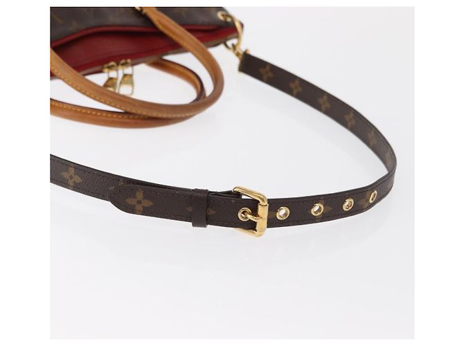 LOUIS VUITTON Bolso de Mano Monogram Pallas 2way M41633 LV Auth 165406A Monograma - vista 8