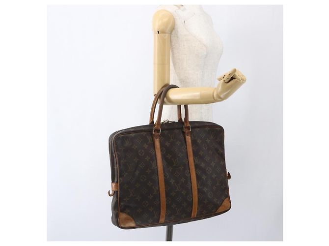 LOUIS VUITTON Monogram Porta Documenti da Viaggio Borsa da Lavoro M53361 LV Auth hk3424 Monogramma - vista 24