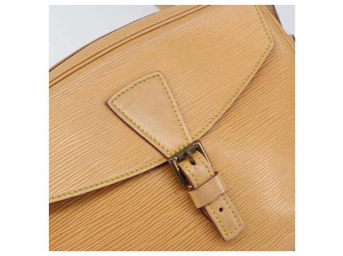 LOUIS VUITTON Borsa a Spalla Epi Jeune Fille MM Beige M52156 LV Auth ka2069 - vista 18