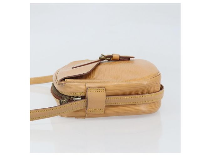 LOUIS VUITTON Borsa a Spalla Epi Jeune Fille MM Beige M52156 LV Auth ka2069 - vista 4