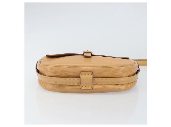 LOUIS VUITTON Borsa a Spalla Epi Jeune Fille MM Beige M52156 LV Auth ka2069 - vista 5