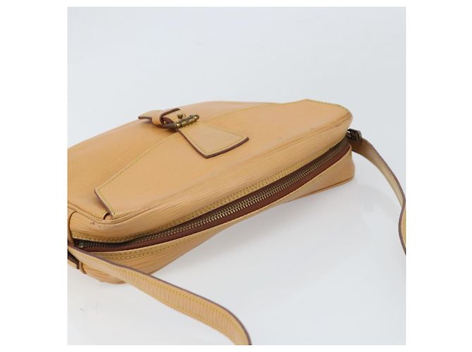 LOUIS VUITTON Borsa a Spalla Epi Jeune Fille MM Beige M52156 LV Auth ka2069 - vista 6