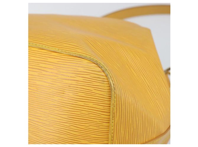 Noe LOUIS VUITTON Borsa a Spalla Petit Noé Epi Gialla M44109 LV Auth hk3356 Giallo - vista 15