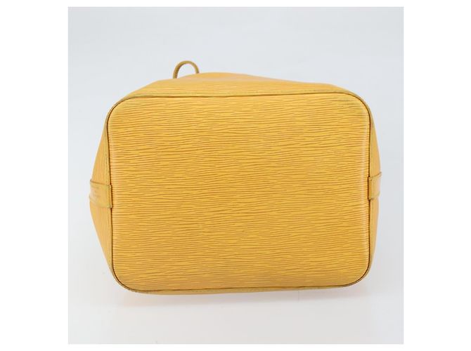 Noe LOUIS VUITTON Borsa a Spalla Petit Noé Epi Gialla M44109 LV Auth hk3356 Giallo - vista 5