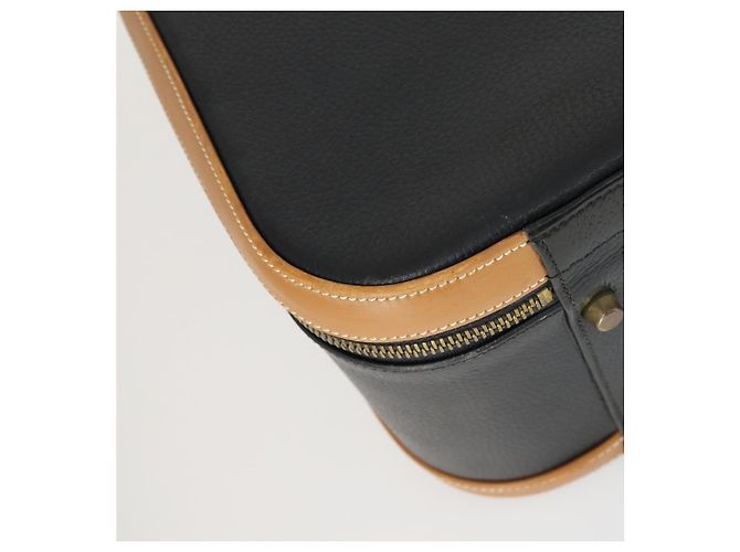 Hermès HERMES Baule in Pelle Nera Auth bs33187 Nero - vista 14