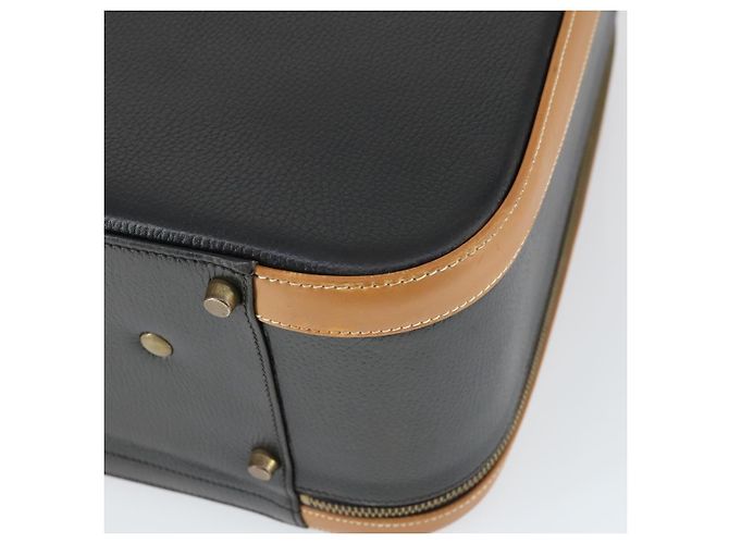Hermès HERMES Baule in Pelle Nera Auth bs33187 Nero - vista 15