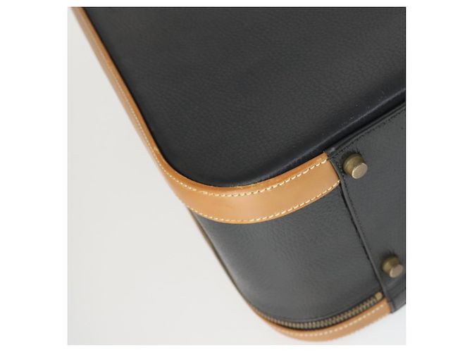 Hermès HERMES Baule in Pelle Nera Auth bs33187 Nero - vista 16