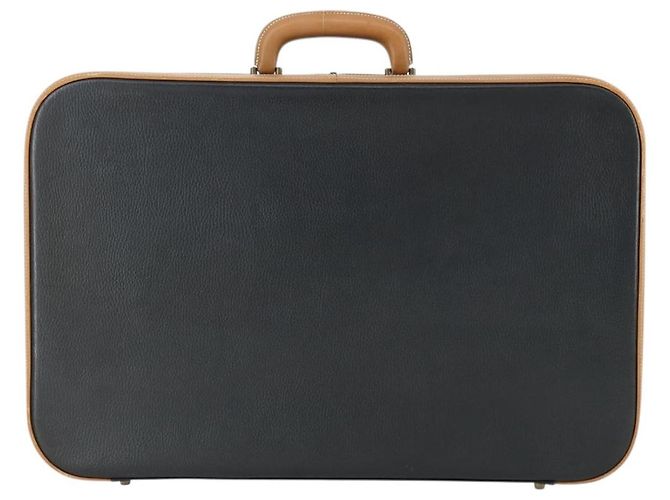Hermès HERMES Baule in Pelle Nera Auth bs33187 Nero - vista 2