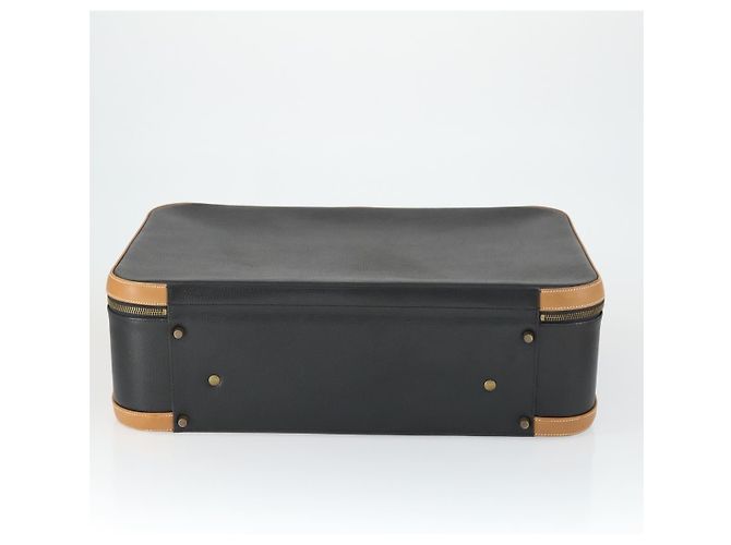 Hermès HERMES Baule in Pelle Nera Auth bs33187 Nero - vista 5