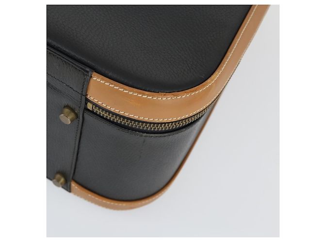 Hermès HERMES Baule in Pelle Nera Auth bs33187 Nero - vista 9
