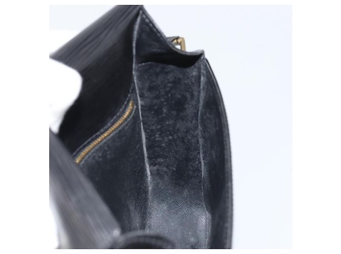 LOUIS VUITTON Borsa a Spalla Epi Saint Cloud GM Nera M52192 LV Auth bs33088 Nero - vista 22