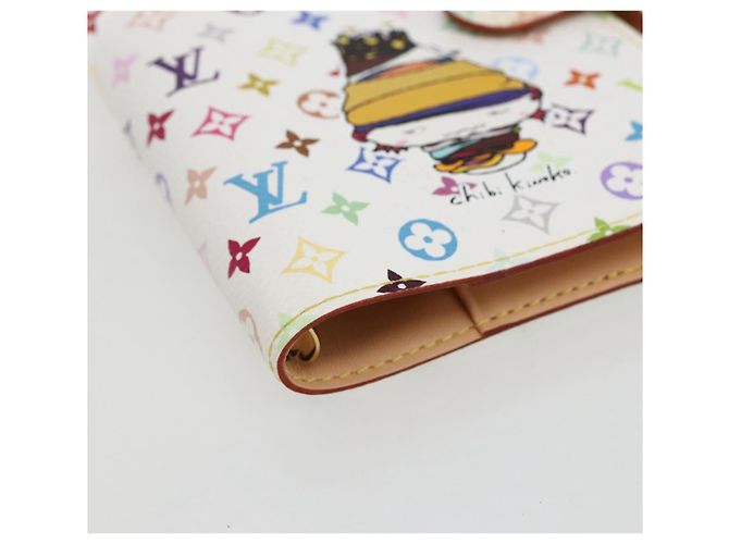 COPERTINA AGENDA PM CHIBI MUSHROOM MULTICOLOR LOUIS VUITTON R20958 LV Auth 169924SM Bianco - vista 14