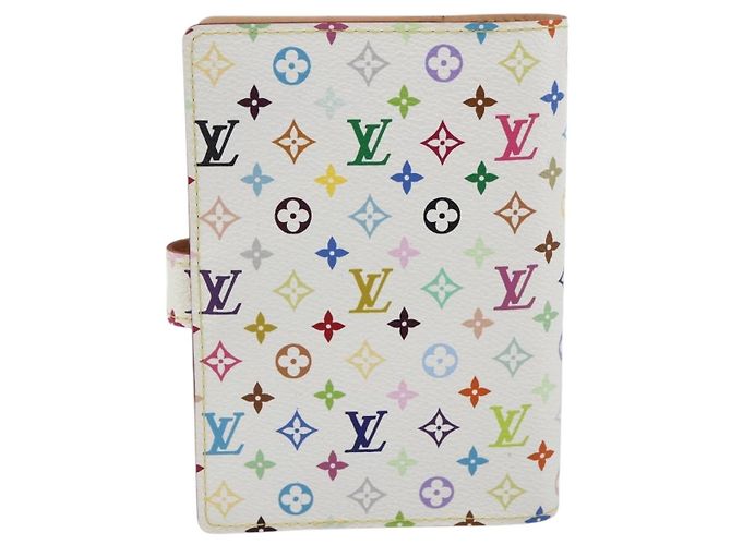 COPERTINA AGENDA PM CHIBI MUSHROOM MULTICOLOR LOUIS VUITTON R20958 LV Auth 169924SM Bianco - vista 2