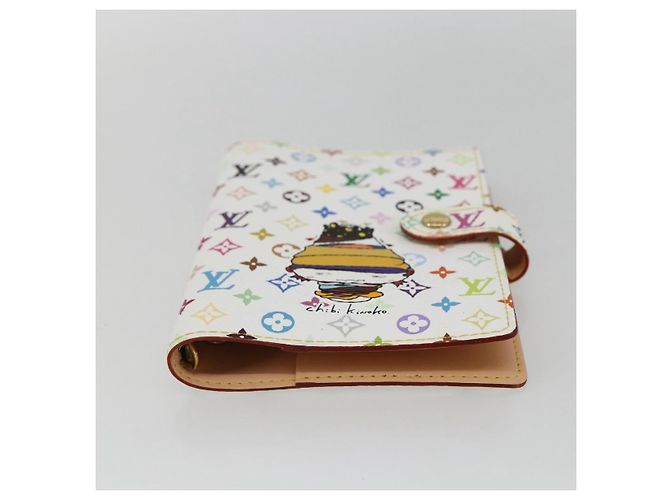 COPERTINA AGENDA PM CHIBI MUSHROOM MULTICOLOR LOUIS VUITTON R20958 LV Auth 169924SM Bianco - vista 6