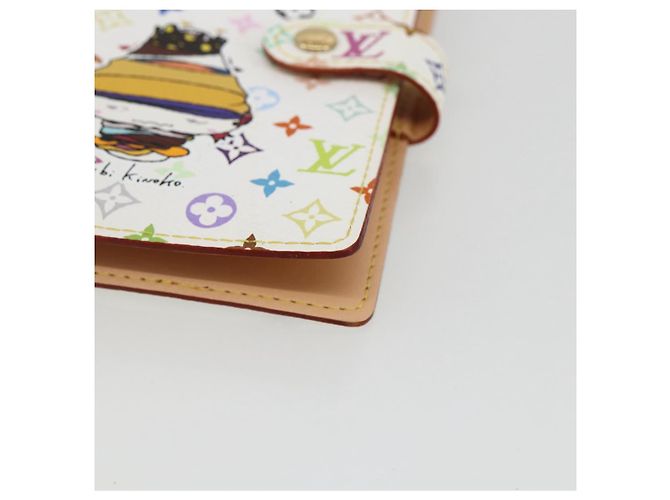 COPERTINA AGENDA PM CHIBI MUSHROOM MULTICOLOR LOUIS VUITTON R20958 LV Auth 169924SM Bianco - vista 7