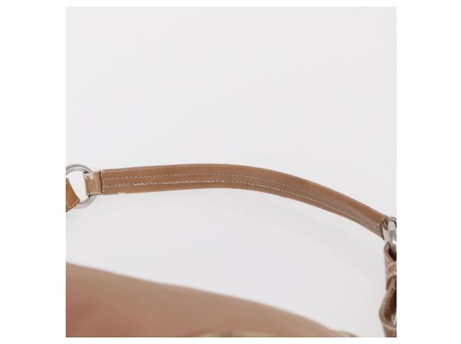 Borsa a Spalla PRADA Nylon Beige Argento Autentica 169041 - vista 8