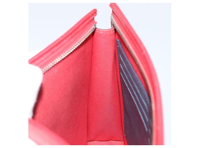 LOUIS VUITTON Pochette Voyager MM in Taiga Rosso Akajou M63397 Auth 170741 - vista 19
