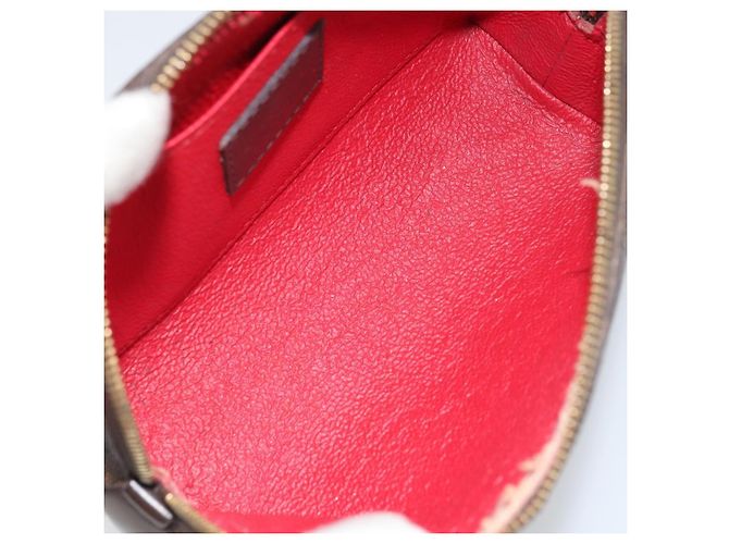 LOUIS VUITTON Pochette Cosmetica PM Damier Ebene N47516 Auth LV 169121 - vista 11
