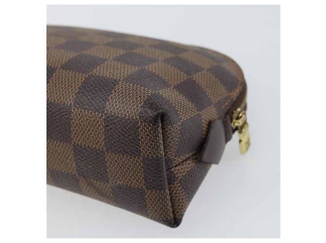 LOUIS VUITTON Pochette Cosmetica PM Damier Ebene N47516 Auth LV 169121 - vista 15