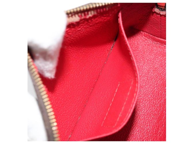 LOUIS VUITTON Pochette Cosmetica PM Damier Ebene N47516 Auth LV 169121 - vista 19