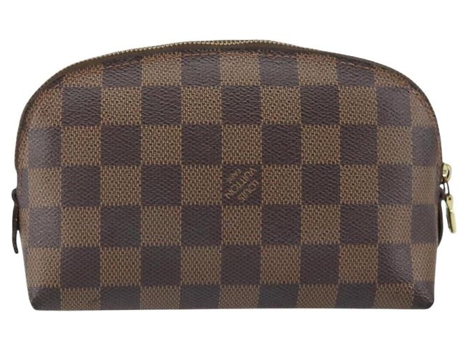 LOUIS VUITTON Pochette Cosmetica PM Damier Ebene N47516 Auth LV 169121 - vista 2