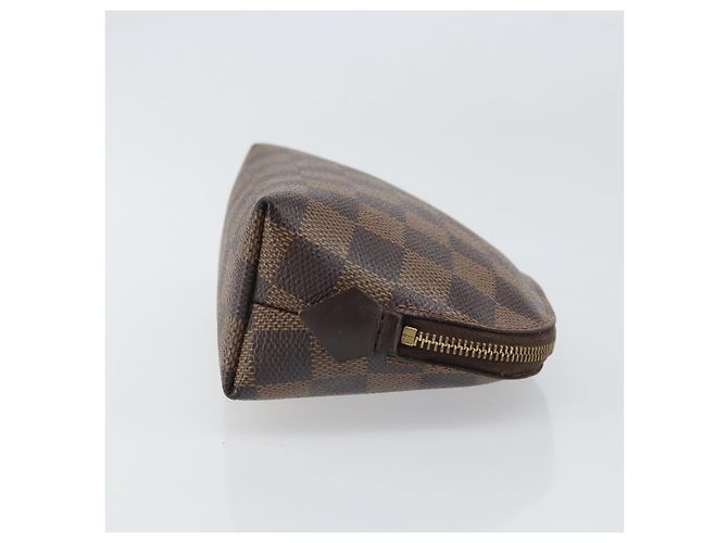 LOUIS VUITTON Pochette Cosmetica PM Damier Ebene N47516 Auth LV 169121 - vista 3