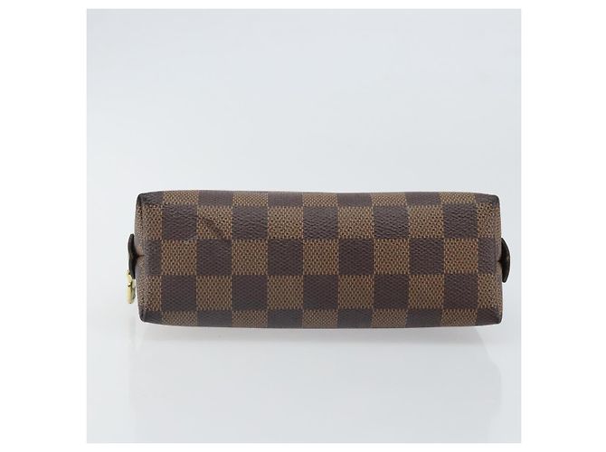LOUIS VUITTON Pochette Cosmetica PM Damier Ebene N47516 Auth LV 169121 - vista 6