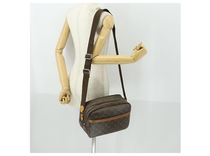 LOUIS VUITTON Borsa a Spalla Monogram Reporter PM M45254 LV Auth BA10174 Monogramma - vista 21